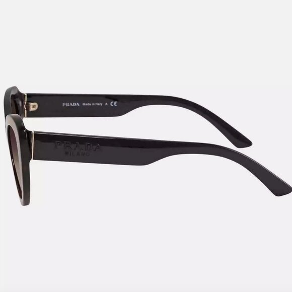 🔥NEW PRADA MILANO DARK HAVANA CAT EYE SUNGLASSES - Picture 3 of 3
